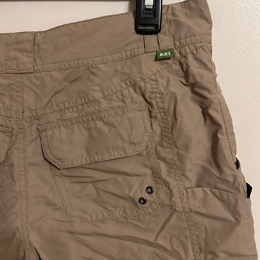 NWT REI‎ Sahara 7” Short W Raffia Size 6 Tan Hiking Outdoors Camping Gorpcore